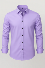 CAMISA AJUSTADA | Tejido elástico de alta calidad, sin necesidad de planchado