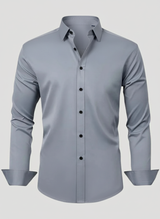 CAMISA AJUSTADA | Tejido elástico de alta calidad, sin necesidad de planchado