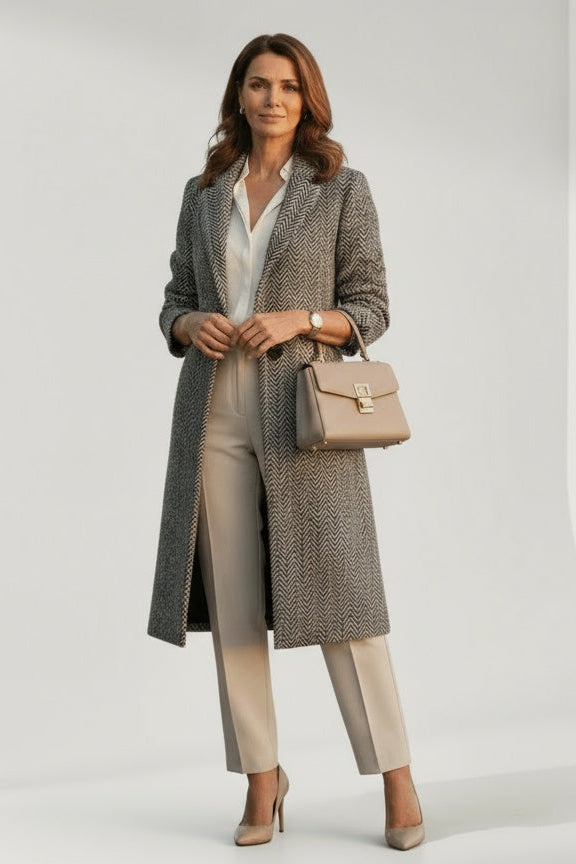 Claudia | Elegante abrigo para otoño e invierno